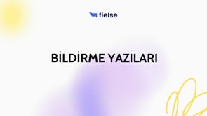 Farklı Metin Türleri 2 - İlk Bölüm