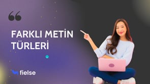 Farklı Metin Türleri 1 - İlk Bölüm