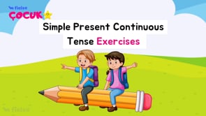 Simple Present Continuous Tense Exercises 🍓