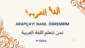 Arapçaya İlk Adım