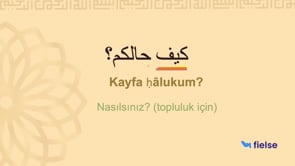 Arapçaya İlk Adım: Temel İfadeler 4