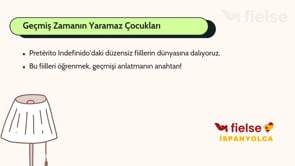 Düzensiz Fiiller – Pretérito Indefinido 🔄