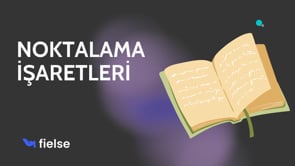Noktalama İşaretleri: Ders 1