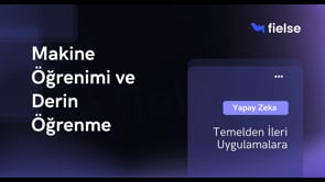 Makine Öğrenimi & Derin Öğrenme