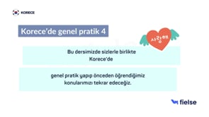 Cümlelerle Pratik: Ders 4