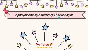 İspanyolca Aylar (Los Meses del Año)
