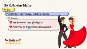 Edatlar (de, en, a, con) 