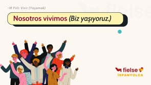 Şimdiki zaman (Presente de Indicativo) | Düzenli Fiillerin Çekimleri 