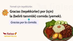 Restoranda Kullanılabilecek Örnek Cümleler