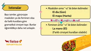 İsimlerin Cinsiyeti (Maskülen ve Feminen)