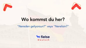 Sprechübungen 3: +10 Yeni Cümle