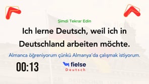 Sprechübungen 9: +10 Yeni İfade