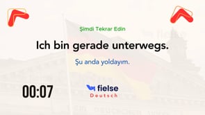 Sprechübungen 8: +10 Yeni İfade