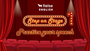 Step on Stage: Practice Giving a Speech – Part 1
