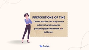 Zaman Edatları | Prepositions of Time
