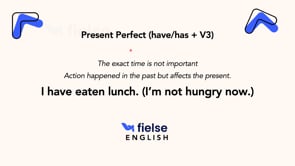 Present Perfect vs. Past Perfect