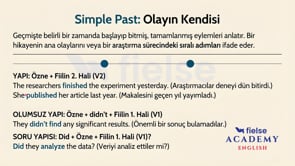Simple Past & Past Continuous