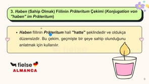 Geçmişi Anlatmak – Präteritum ile "war" ve "hatte"