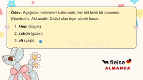 Belirli ve Belirsiz Artikellerle Sıfat Çekimlerinin Temelleri (der große Mann, ein großes Haus)