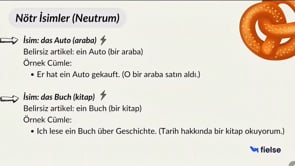 Belirsiz Artikeller | Indefinitartikel  📚