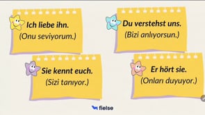 Personalpronomen im Akkusativ
