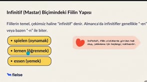 Fiil Nedir? | Was ist ein Verb?