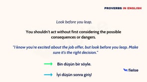 Common English Proverbs: Lesson 11