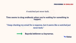 Common English Proverbs: Final Lesson