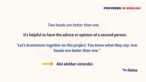Common English Proverbs: Lesson 15