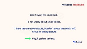 Common English Proverbs: Lesson 6