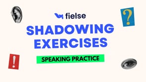 Shadowing Practice 3: Konuşma Egzersizleri