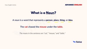 Deconstructing Nouns