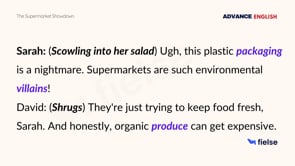 Reading Practice: The Supermarket Showdown