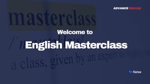 Introduction for English Masterclass