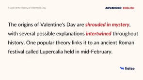 Reading Practice: A Look at the History of Valentine's Day