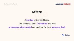 Reading: Can Robots Write Poetry