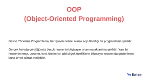 Nesne Yönelimli Programlama (OOP) Nedir? 🤔