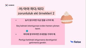 Korece'de Zorunluluk, İzin & Men Ekleri 