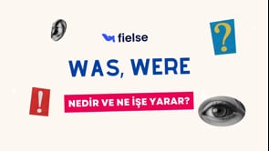 "Was, Were" ile Geçmiş Zaman Cümleleri