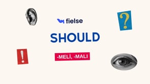 "Should" -meli, -malı Konu Anlatımı