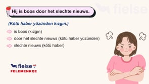 Sebep - Sonuç Edatları: door, dankzij ve ondanks Kullanımı