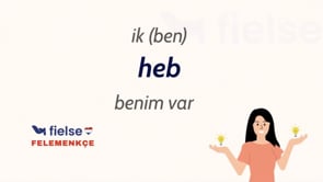 "Hebben" Fiili (Sahip Olmak) ve Temel Kullanımları