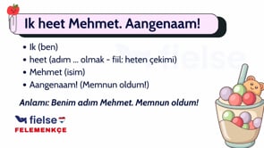 Selamlaşma ve Tanışma İfadeleri