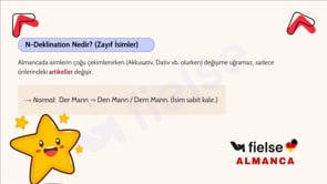 N-Deklination: Zayıf İsimlerin Çekimi ve Özel İsim Grupları 🧩