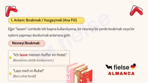 Lassen Fiili: Ettirgen Yapılar ve Yardımcı Fiil Kullanımı 📔