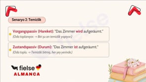Zustandspassiv: Durum Bildiren Edilgen Yapılar 