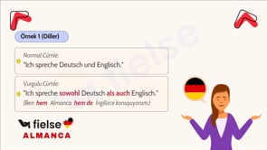 Çift Parçalı Bağlaçlar I: "sowohl... als auch" (Hem... Hem de...)