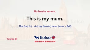 Aile Üyelerini Tanıtma (Introducing Family Members)