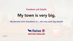 Yaşadığın Yeri Anlatmak (Talking About Your Town)