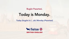 Günler ve Aktiviteler (Days and Activities)